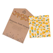 Load image into Gallery viewer, Zero Waste Reusable Food Wraps Sustainable Organic Bees Wax Lid Cover Wrap Food Storage Eco Friendly Sandwich Fruit Beeswax Wrap