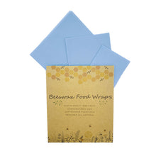 Load image into Gallery viewer, Zero Waste Reusable Food Wraps Sustainable Organic Bees Wax Lid Cover Wrap Food Storage Eco Friendly Sandwich Fruit Beeswax Wrap
