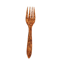 Load image into Gallery viewer, Natural Superior Coconut Bowl Spoons Forks Set 100% Hand-Made Eco Friendly Polished With Coconut Oil Biodegradable Bowl No Waste
