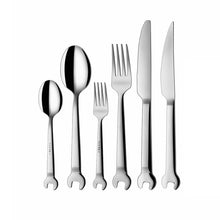 Load image into Gallery viewer, Stainless Steel Creative Wrench Shape Dinnerware Set Cutlery knife Utensils Kitchen Accessories Dinner Fork Spoon Family Camping
